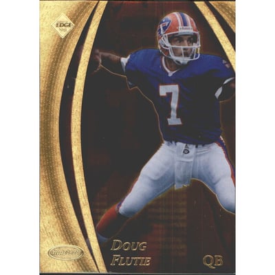 1998 Collector's Edge Masters Gold Redemption 100 #19 Doug Flutie