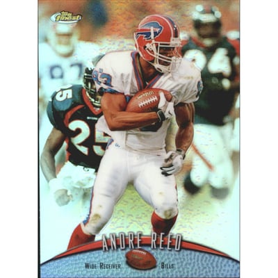 1998 Finest No-Protectors Refractors #193 Andre Reed