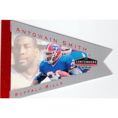 1998 Playoff Contenders Pennants Red Foil #11 Antowain Smith