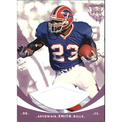 1998 SPx Finite Spectrum #143 Antowain Smith YM
