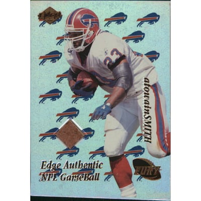 1999 Collector's Edge Fury Game Ball #AS Antowain Smith