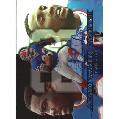 1999 Flair Showcase Legacy Collection #152 Antowain Smith