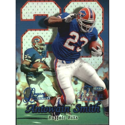 1999 Flair Showcase Legacy Collection #87 Antowain Smith PN