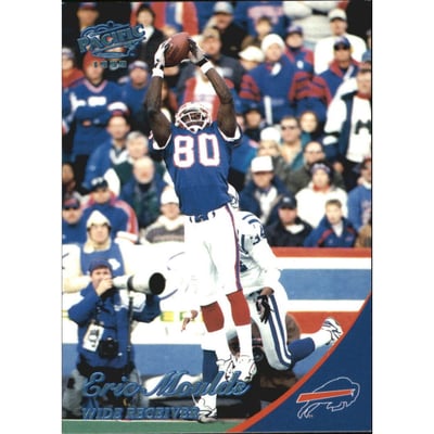 1999 Pacific Platinum Blue #51 Eric Moulds