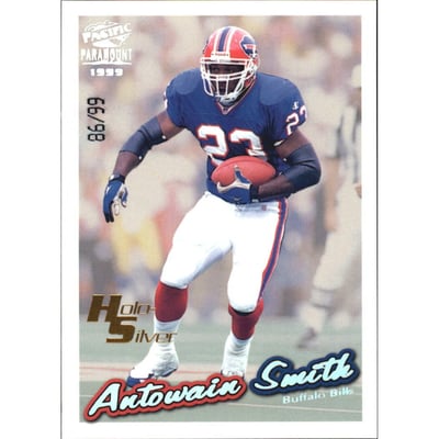 1999 Paramount HoloSilver #32 Antowain Smith