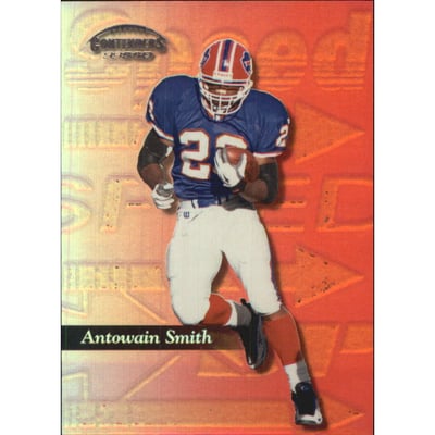1999 Playoff Contenders SSD Speed Red #111 Antowain Smith