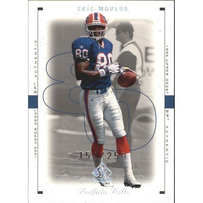 1999 SP Authentic Excitement #11 Eric Moulds