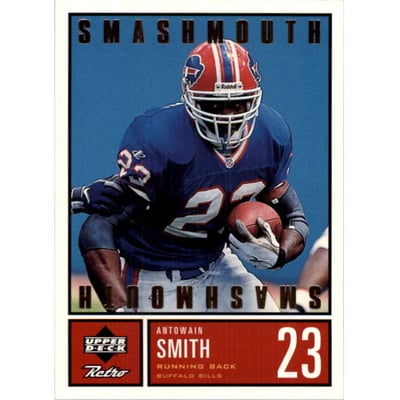 1999 Upper Deck Retro Smashmouth 100 #S13 Antowain Smith