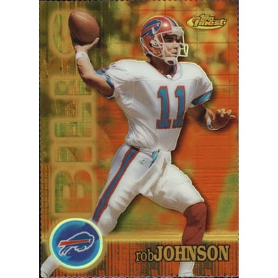 2000 Finest Gold/Refractors #48 Rob Johnson