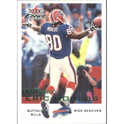 2000 Fleer Focus Draft Position #85 Eric Moulds/124