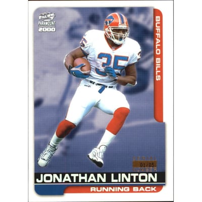 2000 Paramount HoloSilver #26 Jonathan Linton
