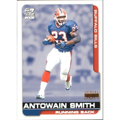 2000 Paramount HoloSilver #31 Antowain Smith