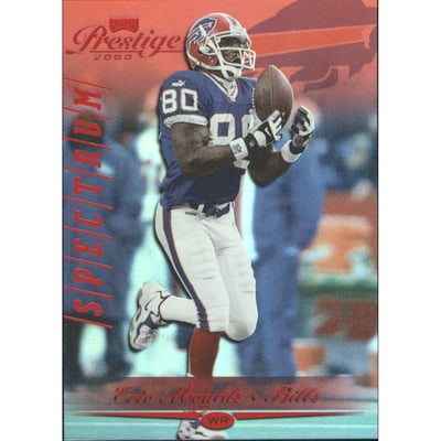 2000 Playoff Prestige Spectrum Red #19 Eric Moulds
