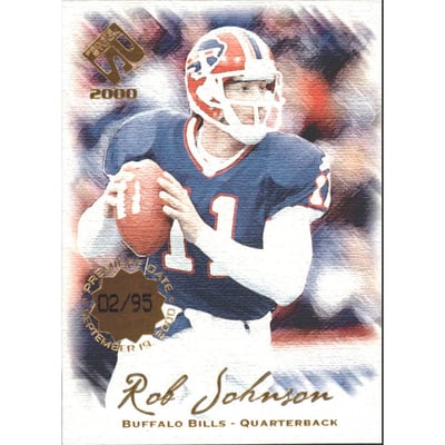 2000 Private Stock Premiere Date #10 Rob Johnson