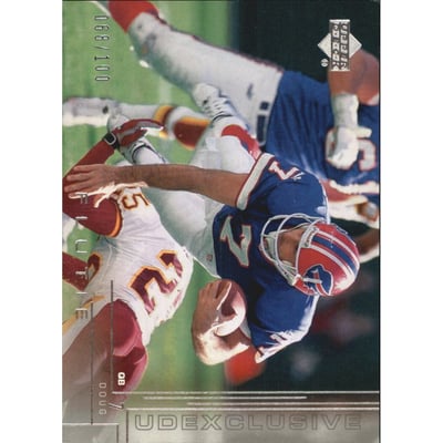 2000 Upper Deck Exclusives Silver #26 Doug Flutie