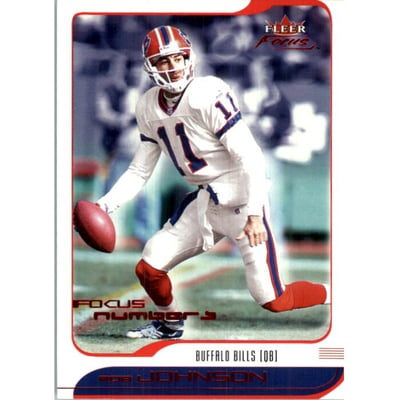 2001 Fleer Focus Numbers #144 Rob Johnson/175