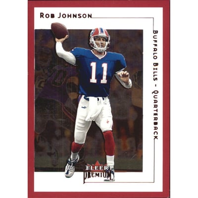 2001 Fleer Premium Star Ruby #50 Rob Johnson