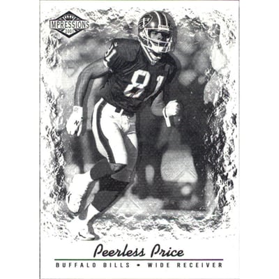 2001 Pacific Impressions Shadow #19 Peerless Price