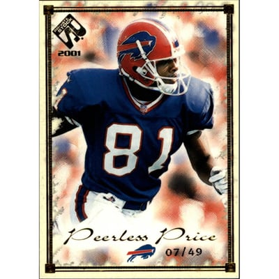 2001 Private Stock Gold Framed #12 Peerless Price