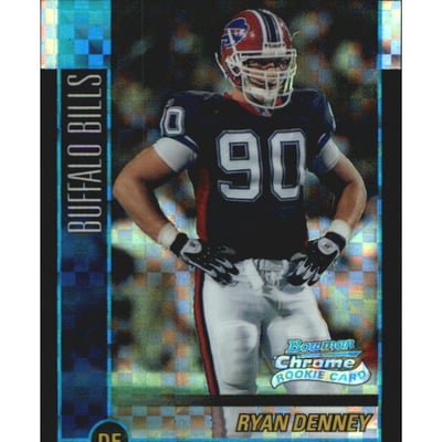 2002 Bowman Chrome Xfractors #171 Ryan Denney