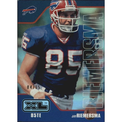 2002 Upper Deck XL Holofoil #55 Jay Riemersma