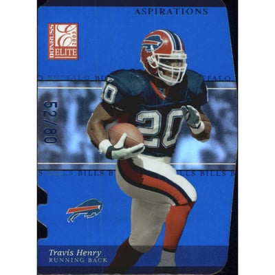 2003 Donruss Elite Aspirations #5 Travis Henry/80