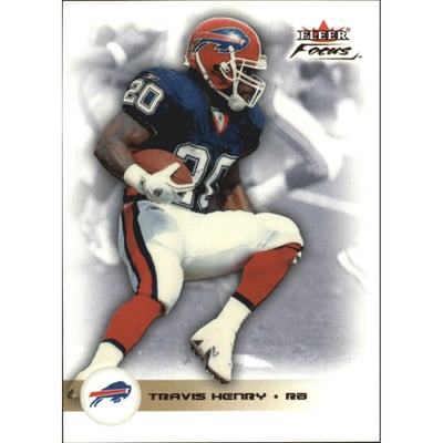 2003 Fleer Focus Anniversary Gold #37 Travis Henry
