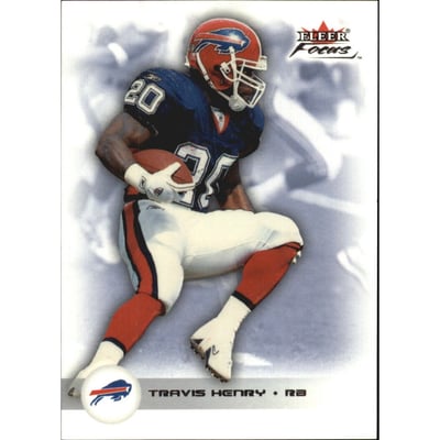 2003 Fleer Focus Anniversary Silver #37 Travis Henry
