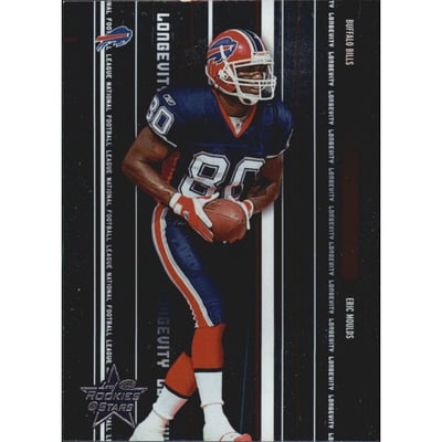2003 Leaf Rookies and Stars Longevity #9 Eric Moulds