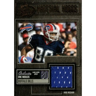 2003 Playoff Hogg Heaven Material Hoggs Bronze #MH27 Eric Moulds