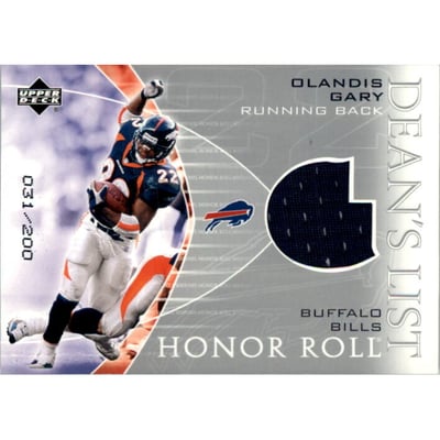 2003 Upper Deck Honor Roll Dean's List Silver #DLOG Olandis Gary