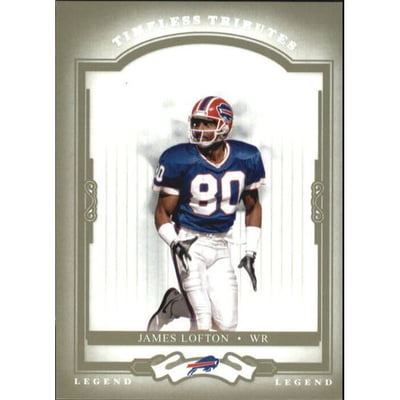 2004 Donruss Classics Timeless Tributes Green #120 James Lofton