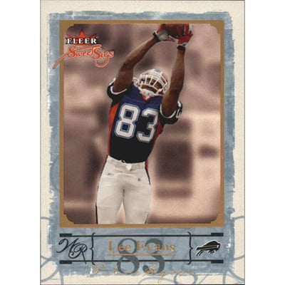 2004 Fleer Sweet Sigs Gold #93 Lee Evans