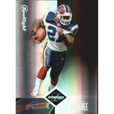 2004 Leaf Limited Silver Spotlight #100 Willis McGahee