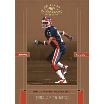 2005 Donruss Classics Timeless Tributes Bronze #217 Roscoe Parrish