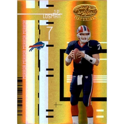 2005 Leaf Certified Materials Mirror Gold #15 J.P. Losman