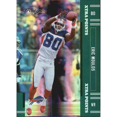 2005 Playoff Prestige Xtra Points Green #16 Eric Moulds