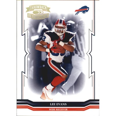 2005 Throwback Threads Gold Holofoil #17 Lee Evans