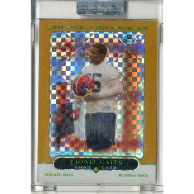 2005 Topps Chrome Gold Xfractors #214 Lionel Gates