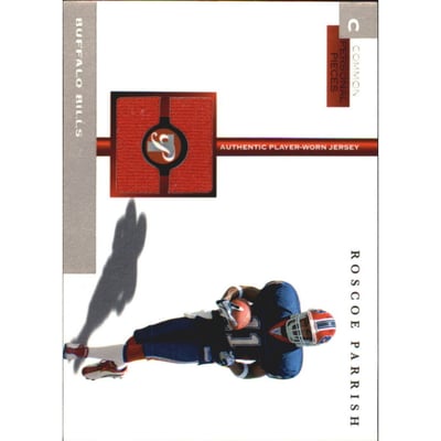 2005 Topps Pristine Personal Pieces Common #RP Roscoe Parrish/1000