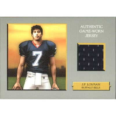 2005 Topps Turkey Red Relics Gray #TRRJL J.P. Losman