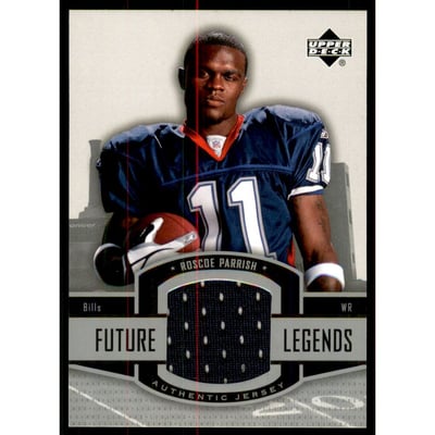 2005 Upper Deck Legends Future Legends Jersey #RP Roscoe Parrish