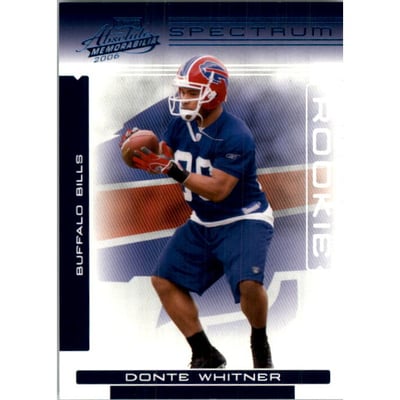 2006 Absolute Memorabilia Spectrum Blue Retail #206 Donte Whitner