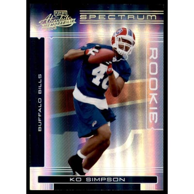 2006 Absolute Memorabilia Spectrum Gold #204 Ko Simpson