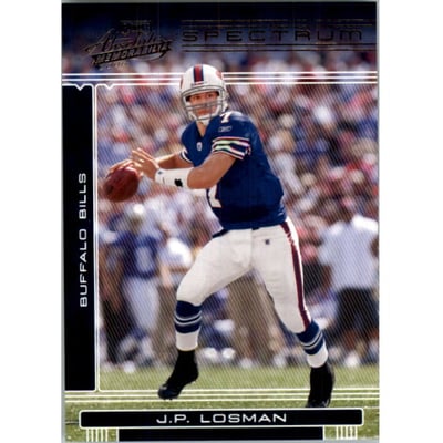 2006 Absolute Memorabilia Spectrum Silver Retail #18 J.P. Losman
