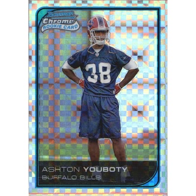 2006 Bowman Chrome Xfractors #70 Ashton Youboty