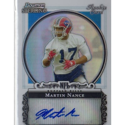 2006 Bowman Sterling Refractors #MN Martin Nance AU