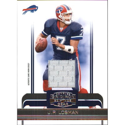 2006 Donruss Gridiron Gear Jerseys Retail #11 J.P. Losman