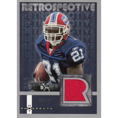 2006 Hot Prospects Retrospective Jerseys #REWM Willis McGahee