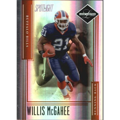 2006 Leaf Limited Bronze Spotlight #13 Willis McGahee